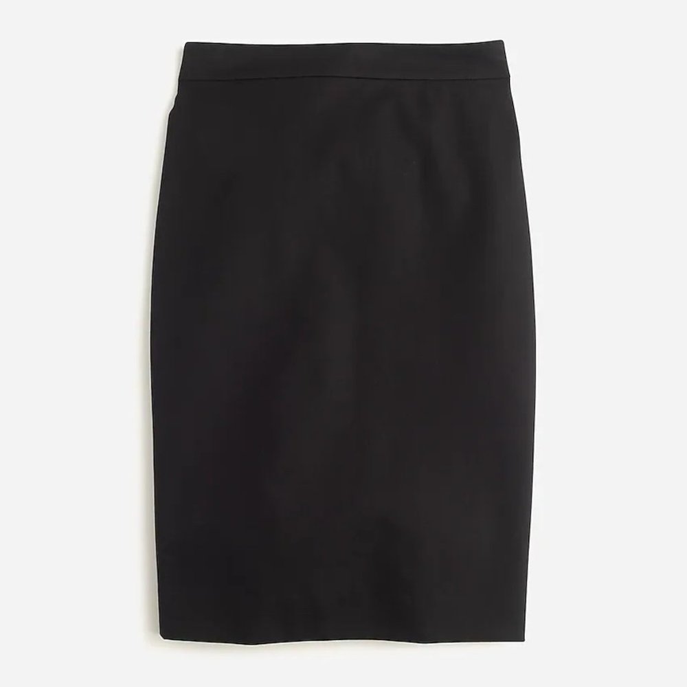 J. Crew: No.2 Pencil Skirt Black size 4